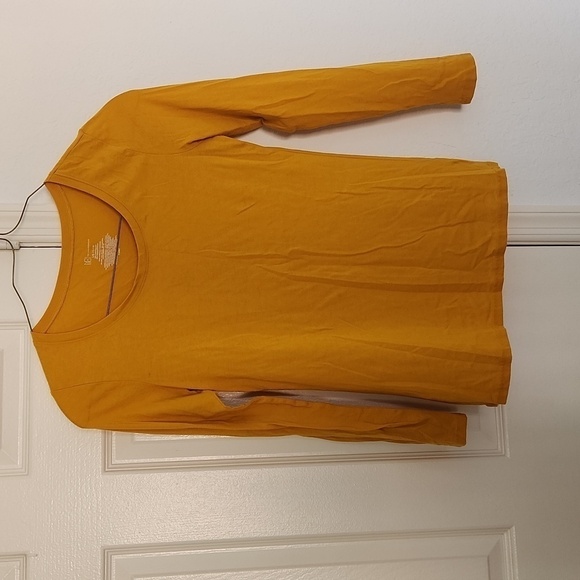 No boundaries Cotton Blend Longsleeved Top. Sz Large - Picture 1 of 4